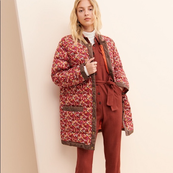 Anna Sui Jackets & Blazers - NWOT Anna Sui Pop-Pourri Posies Puffer Coat S Z150-7